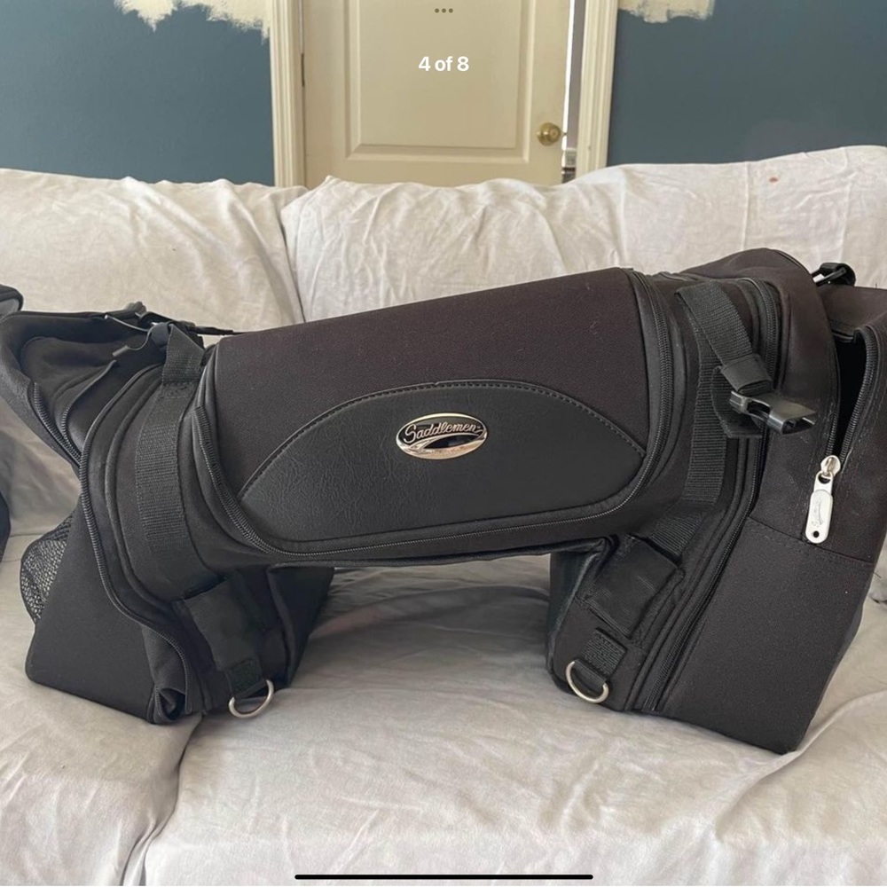 Saddlemen TS3200DE Tactical Deluxe Cruiser Tail Bag